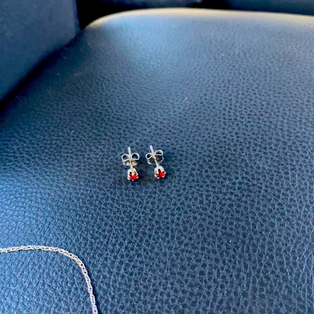 Ruby Earrings - image 1
